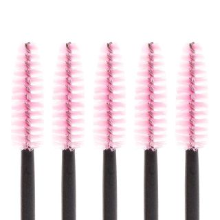 Spazzolino per ciglia, nero-rosa