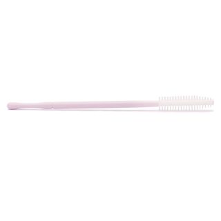 Spazzolino in silicone per ciglia, bianco