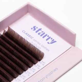 Brown lashes 0.07 0 Starry ciglia
