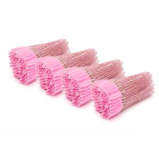 Pennello per ciglia 4x100 pz., glitter pink 0 Starry ciglia