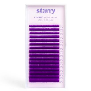 Ciglia viola CC 0,07 MIX 6-13mm