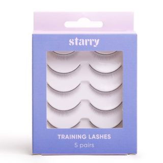 Ciglia a striscia per esercitazione 4 Starry ciglia