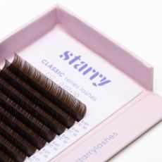 Ciglia marrone scuro M 0,06 MIX 6-13mm